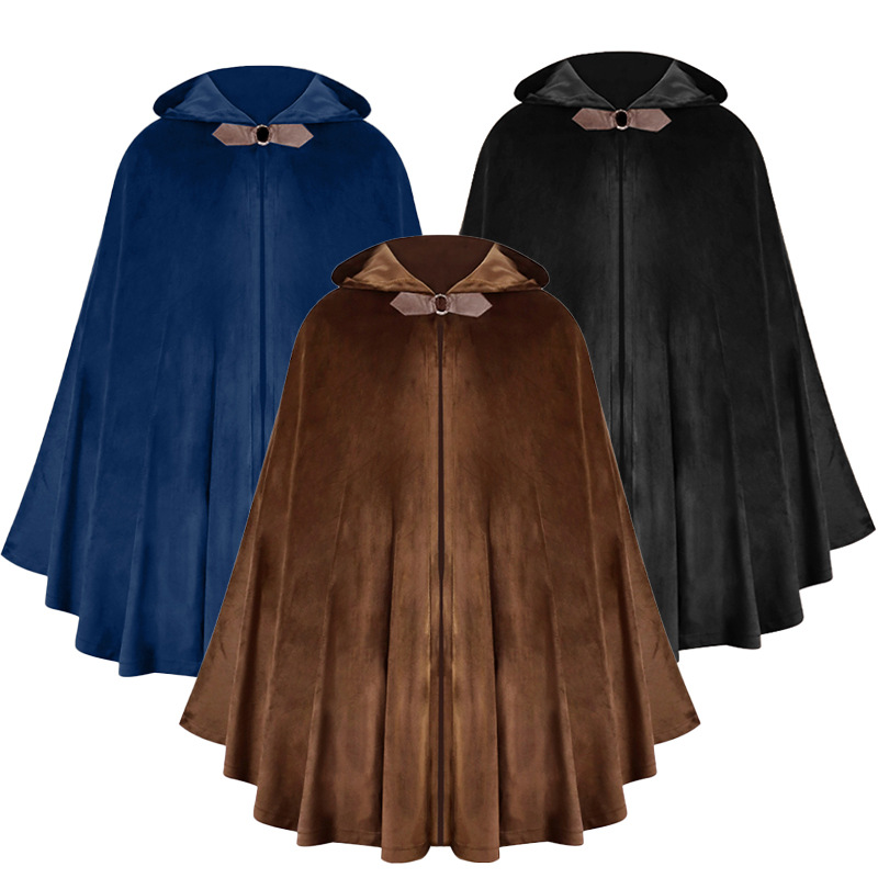 Velvet Blazer Women - Jubah Beludru Pria dengan Tudung, Jubah