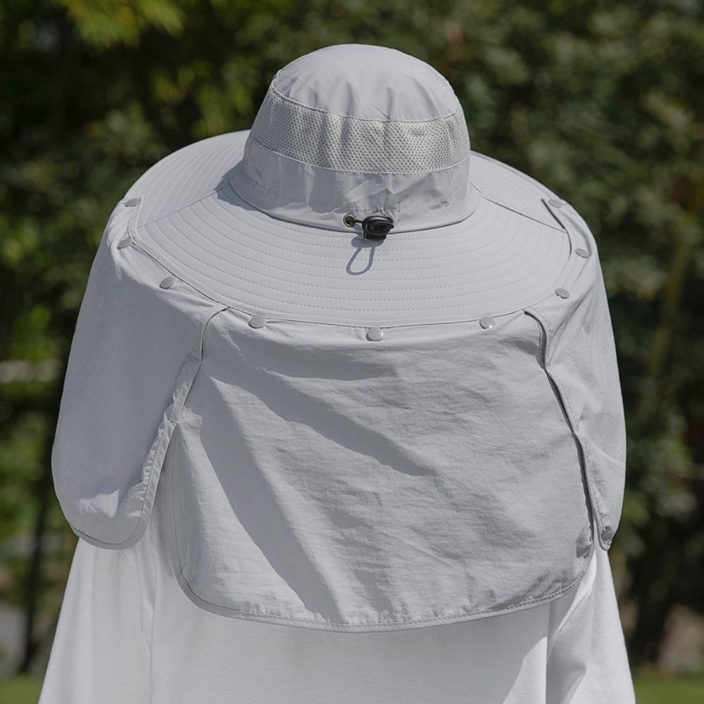 Bucket Hat Women - Topi Pria Wanita Bahan Kain Sederhana