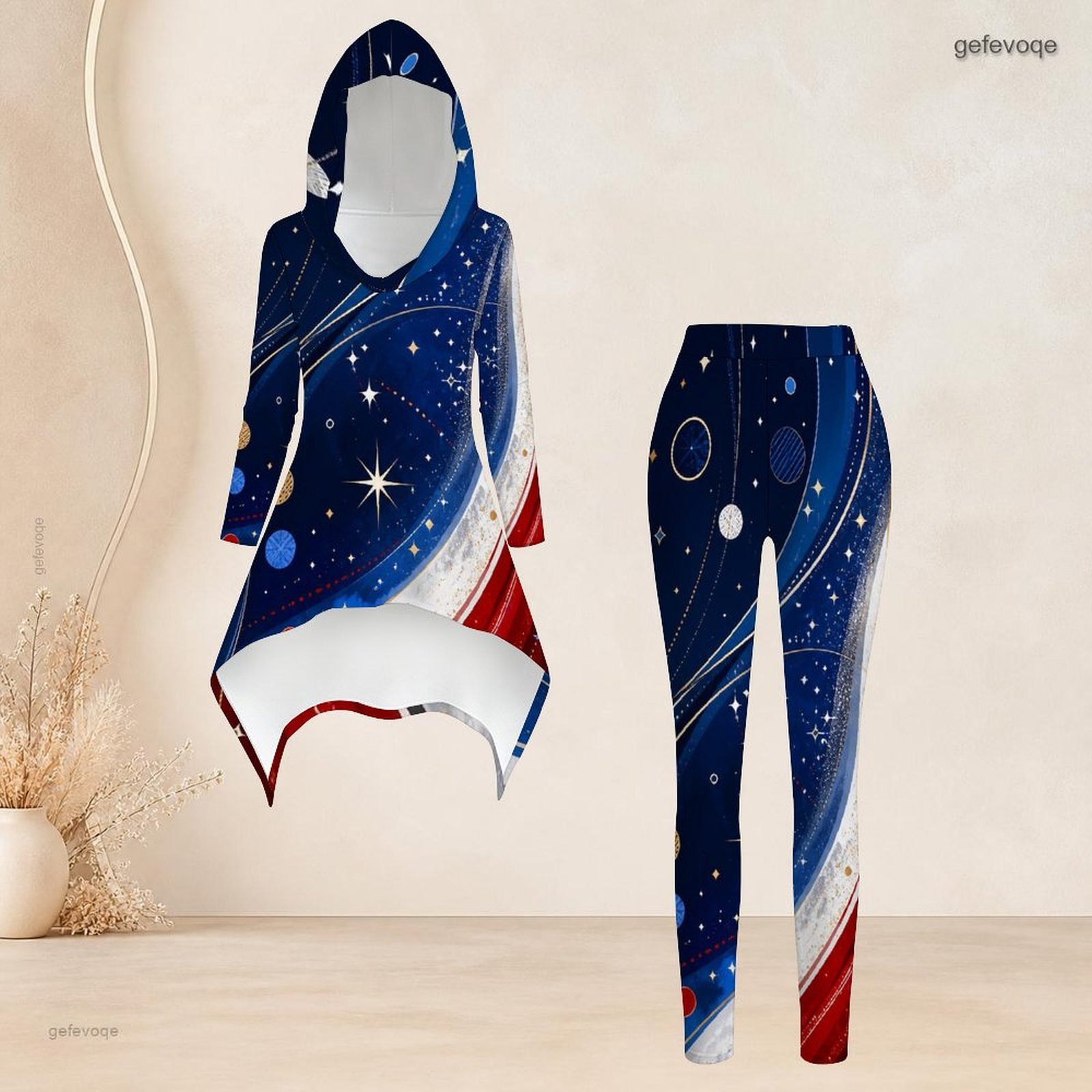 Women'S Fashion Tops - Setelan Kasual Wanita 2 Potong, Atasan