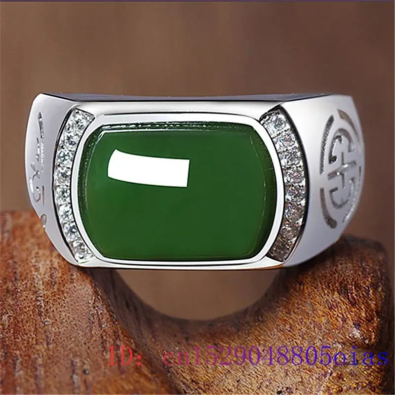 Cincin Giok Hijau Hadiah Fashi - Women Fashion Hub ulasan dan harga