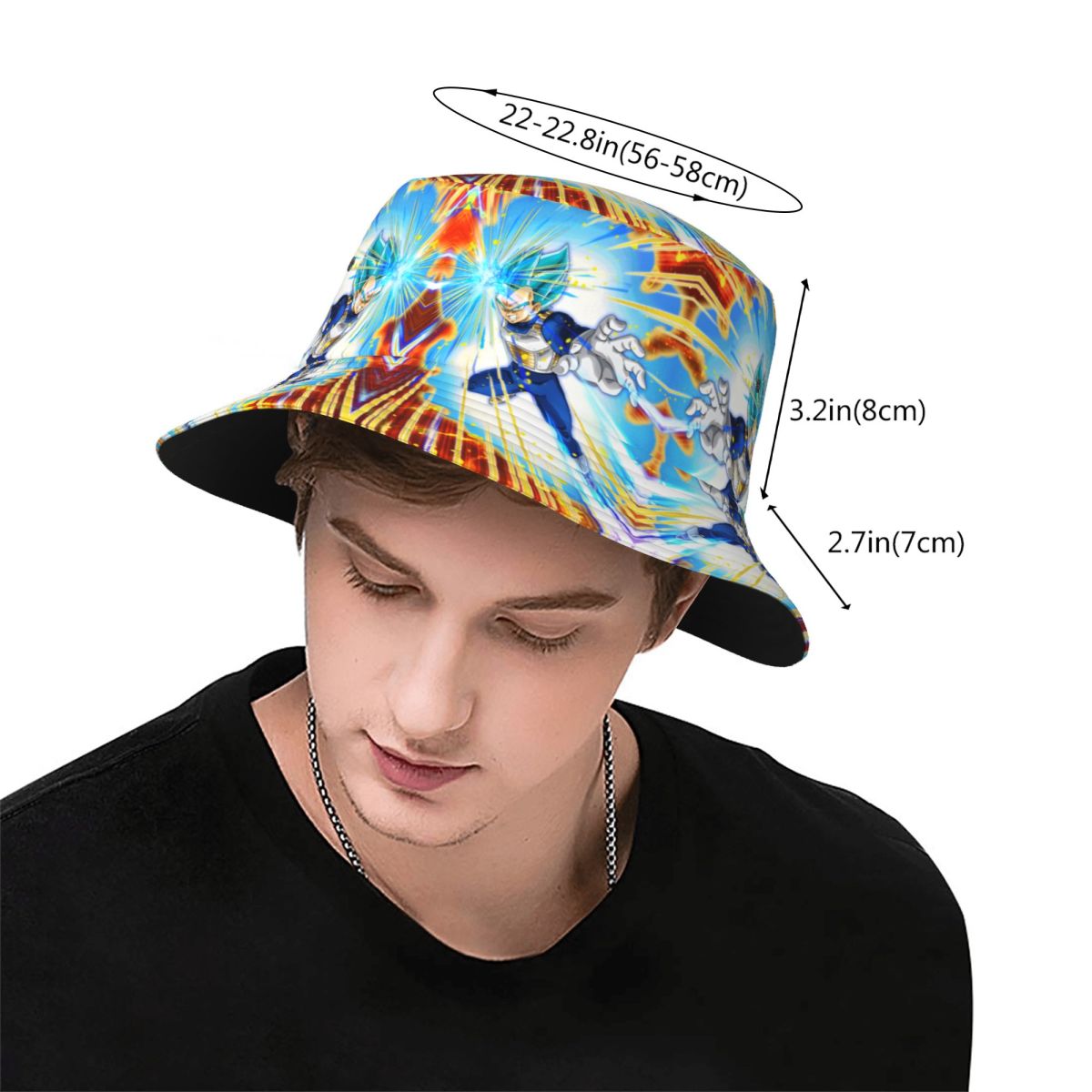 Topi Bucket Vegeta Manga DBZ J - Bucket Hat Women ulasan dan harga