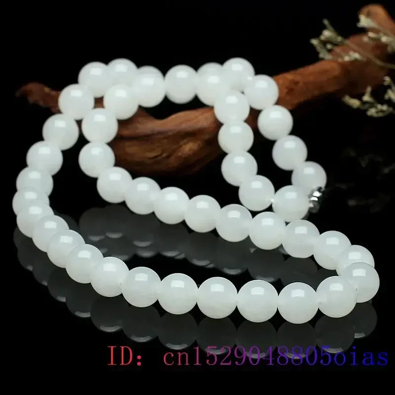 Kalung Manik-manik Giok Putih  - Women Fashion Hub ulasan dan harga