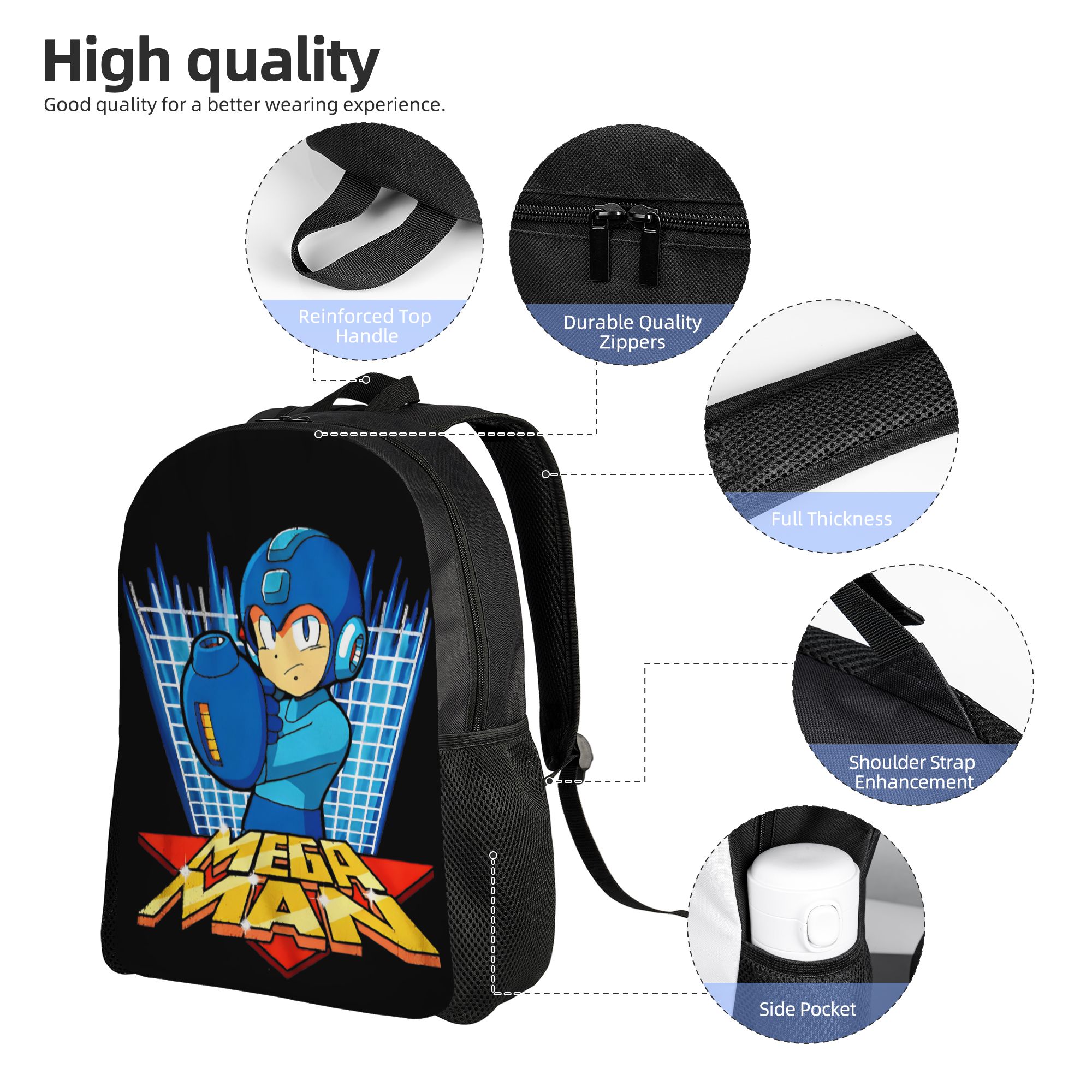 Ransel Video Game Megaman X Sc - Women Fashion Video ulasan dan harga