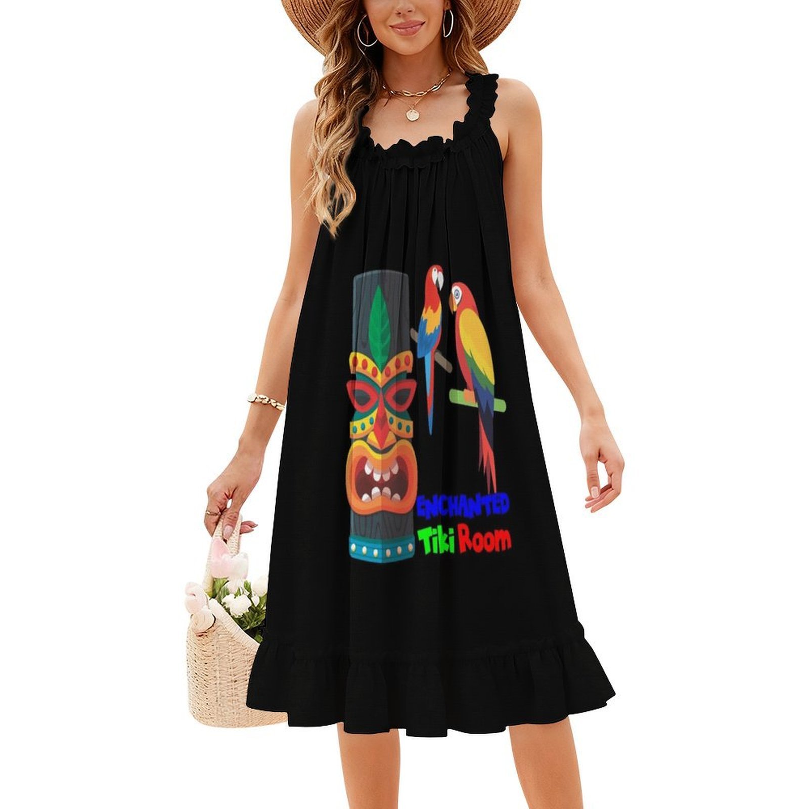 Gaun Boho Chic Tiki yang Menaw - Women Fashion Gown ulasan dan harga