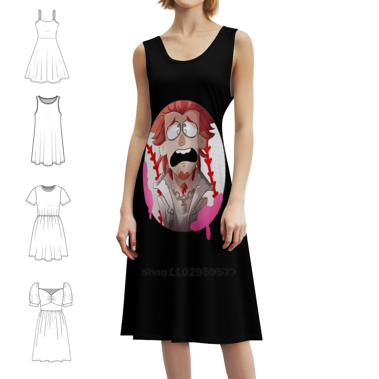 Leon Kuwata Boho Chic Dress Ga - Women Fashion Gown ulasan dan harga