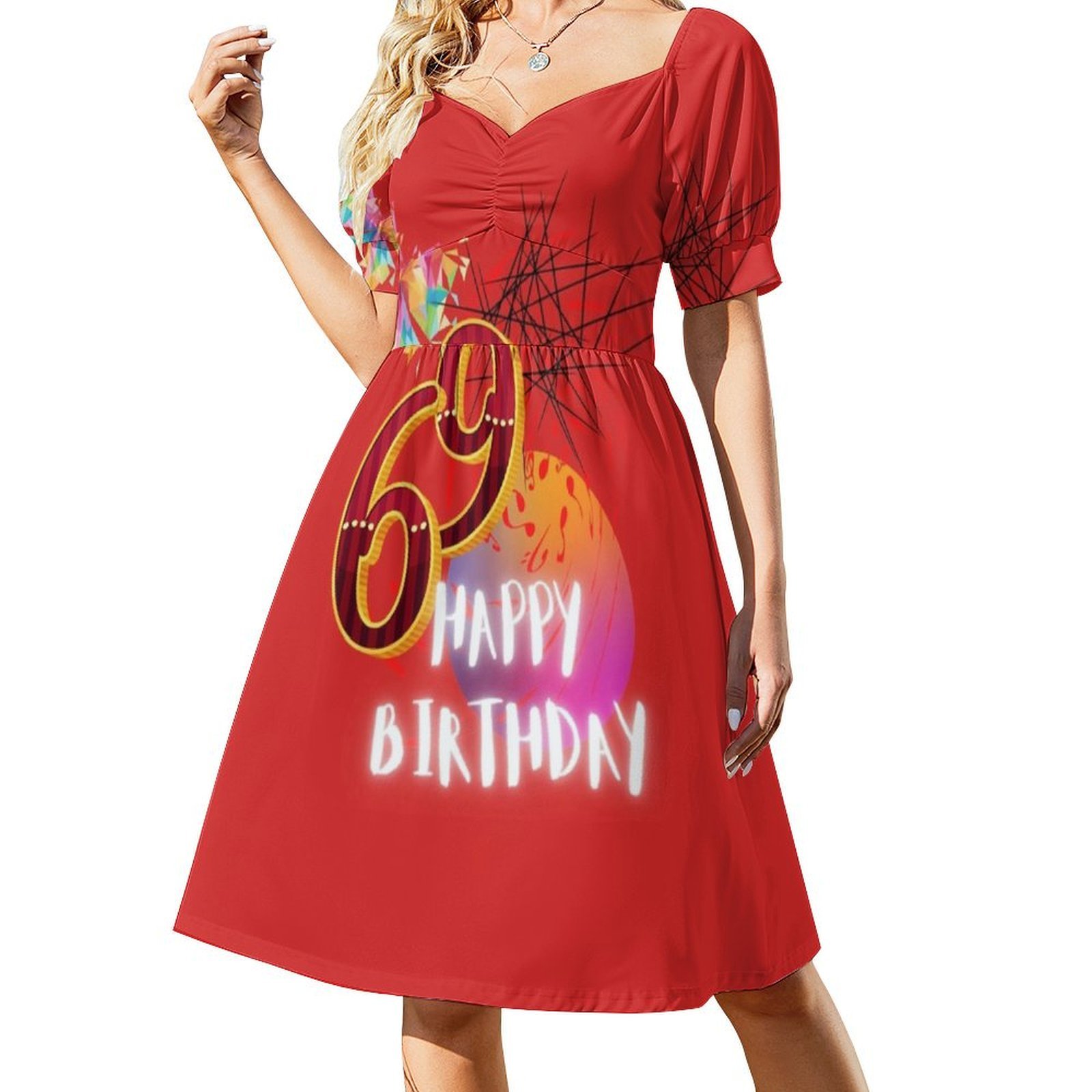 Selamat Ulang Tahun Karya Seni - Women Fashion Gown ulasan dan harga