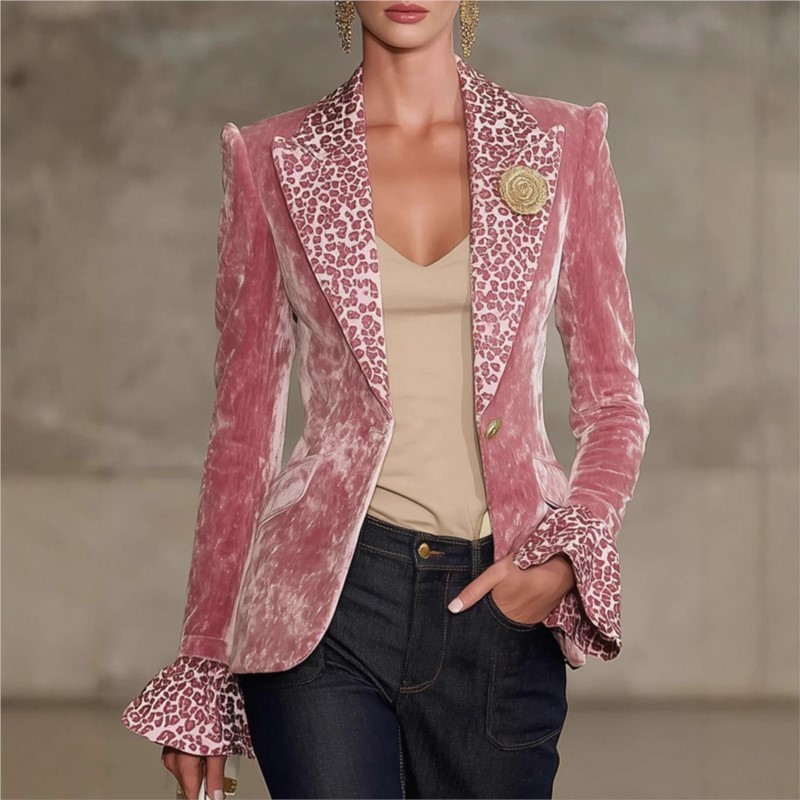 Blazer Beludru Warna Solid Mew - Velvet Blazer Women ulasan dan harga