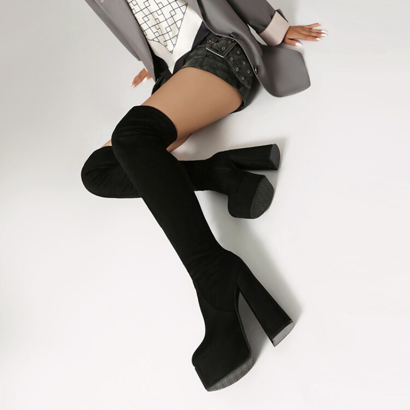 Sepatu Bot Platform Tahan Air  - Women'S Fashion Magazines ulasan dan harga